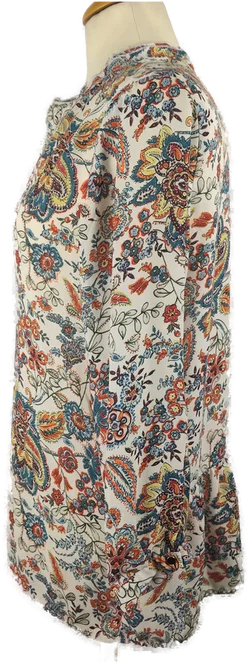 Damenbluse Zara Polyester Geblümt | Leicht & Luftig – Vorschau 2
