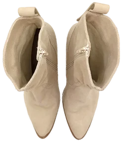 Pat Calvin Velourleder Stiefletten creme Gr. 40 - Bild 6