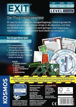 KOSMOS EXIT – Das Spiel: Der Flug ins Ungewisse | Level Einsteige | neu & originalverschweißt - Bild 2