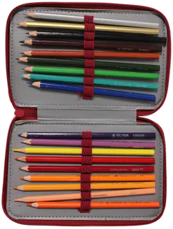 Spirit Federmäppchen 3-fach befüllt mit Zubehör, individuell gestaltet - Bild 6