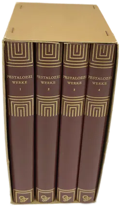 Heinrich Pestalozzi. Werke in vier Bänden - Adolf A. Steiner [Hrsg.] - Bild 3