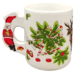 Weihnachtstasse gemustert - Bild 3