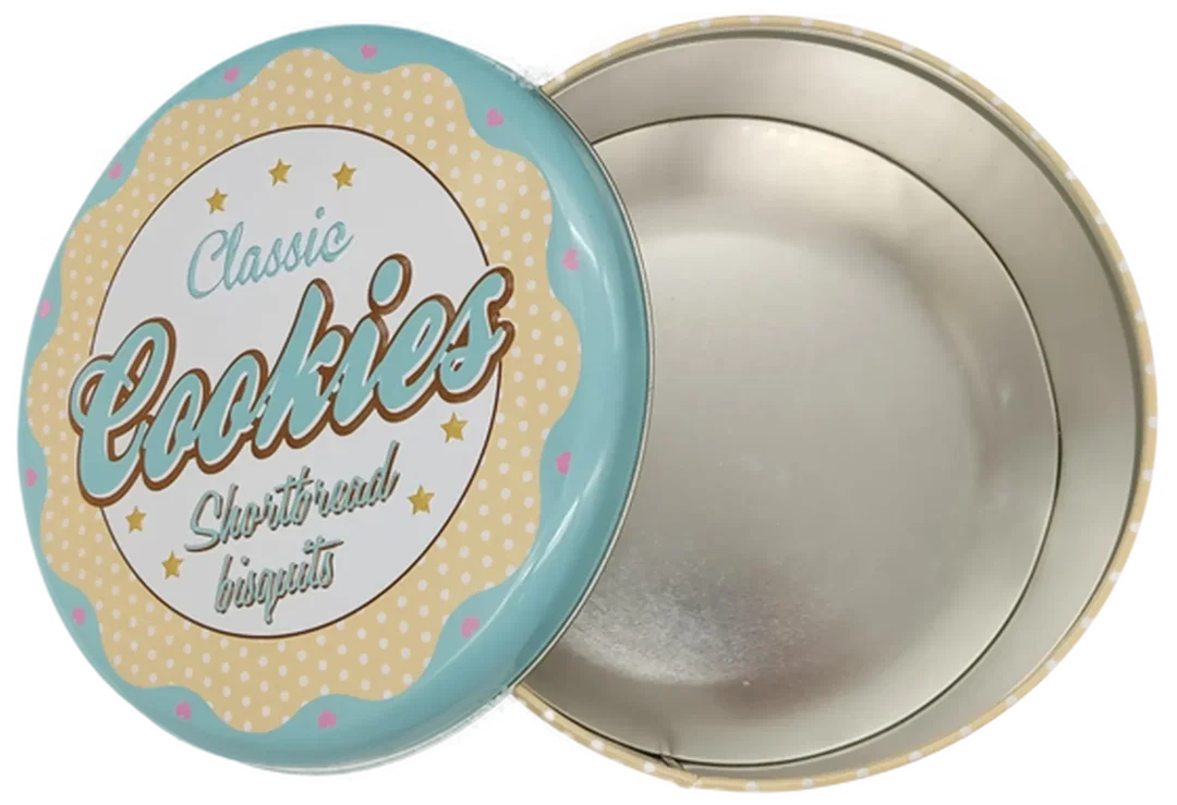 Classic Cookies Blechdose leer 20cm x 9cm – Bild 2