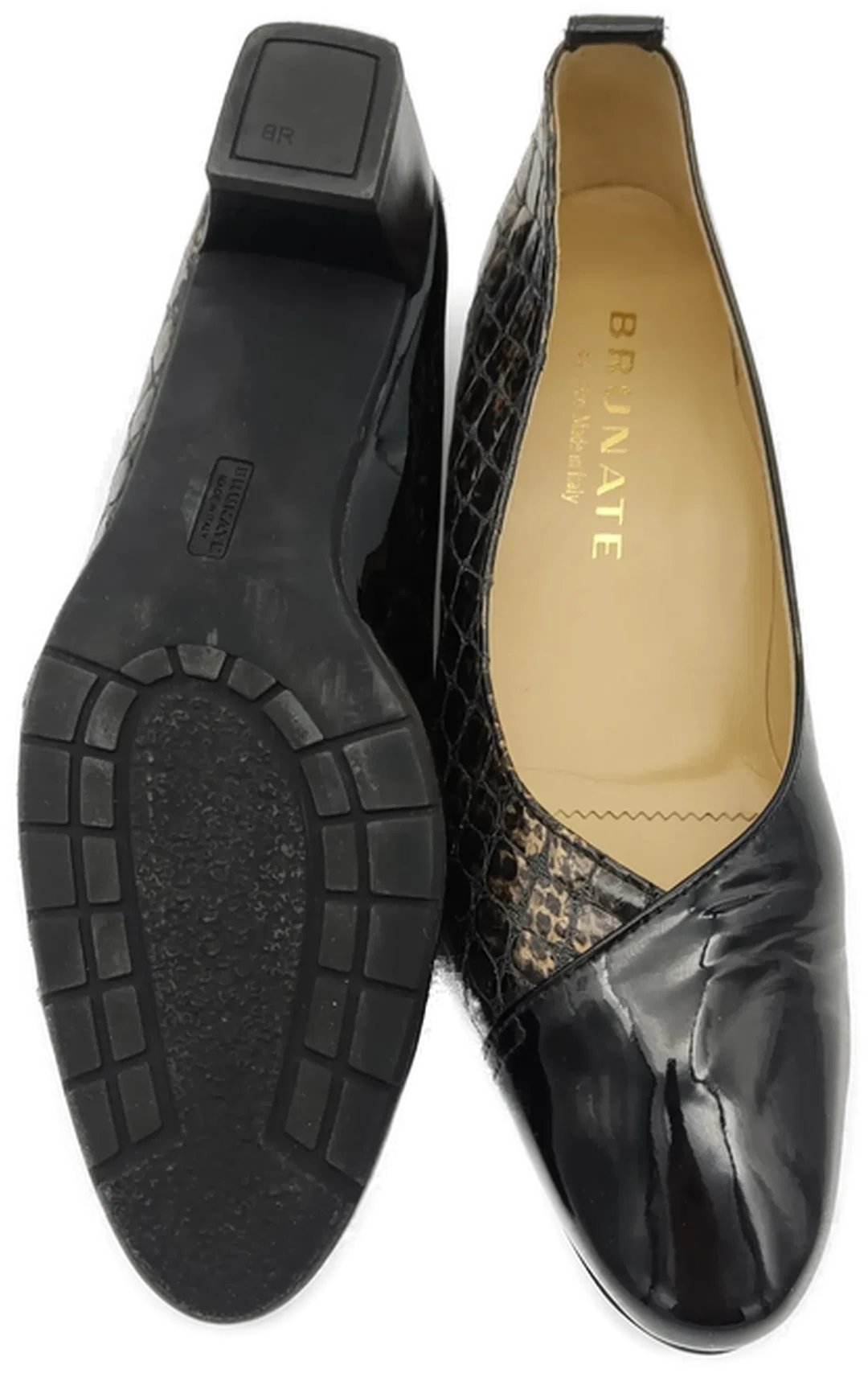 Brunate Damenschuhe Pumps Lack schwarz - Gr. 39,5 – Bild 3