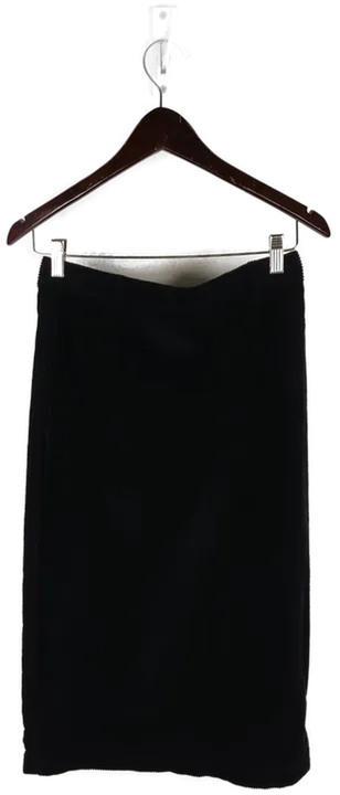 Benetton Damen Cord-Rock schwarz dunkelblau - XXL/44 - Bild 2