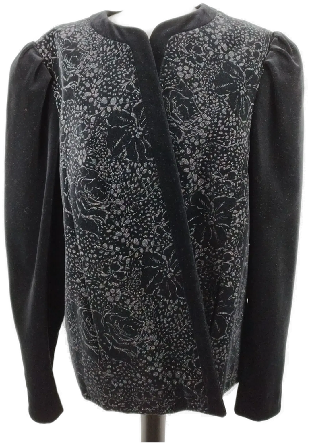 Tostmann Abend-Jacke bemustert - Gr. 44 / 73% Baumwolle, 27% Modal - Bild 1