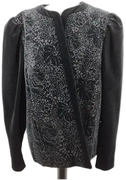 Tostmann Abend-Jacke bemustert - Gr. 44 / 73% Baumwolle, 27% Modal - Bild 1