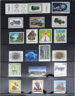 Österreich Jahrgang 2002 – komplette Briefmarkensammlung, postfrisch - Bild 5