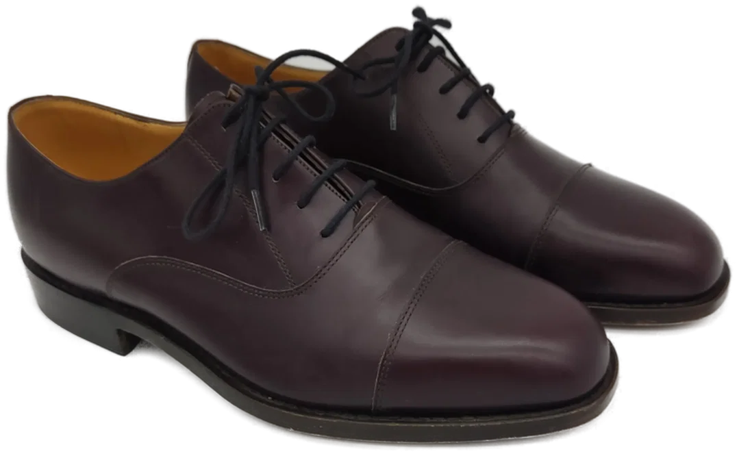 Bally Herrenhalbschuhe bordeaux - Gr. 8 – Bild 2