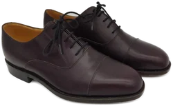 Bally Herrenhalbschuhe bordeaux - Gr. 8 - Bild 2