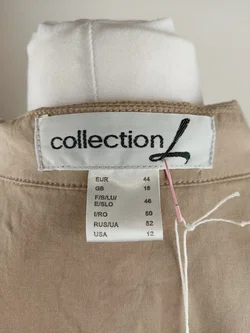 Damenjacke Beige XXL | Safari-Charme – Vorschau 4