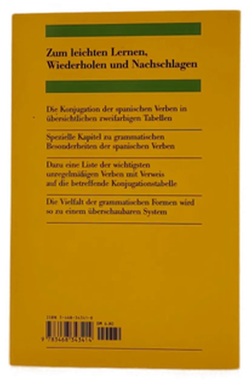 Buch "Langenscheidts Handwörterbuch Deutsch-Spanisch" und "Verb-Tabellen Spanisch" – Bild 4