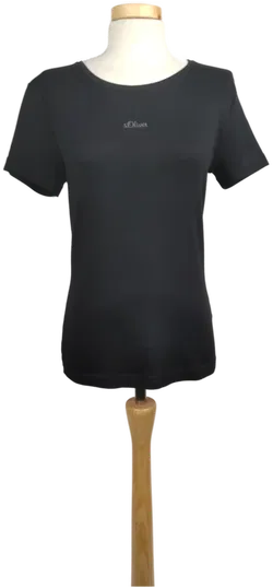 s.Oliver Damenshirt schwarz- M/ 38 - Bild 1