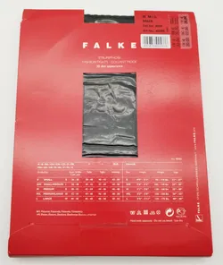 FALKE Strumpfhose bemustert - Gr. M/L / Schwarz - Bild 2