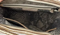 Liebeskind Berlin Ledertasche schlangenoptik braun/weiß - Bild 9