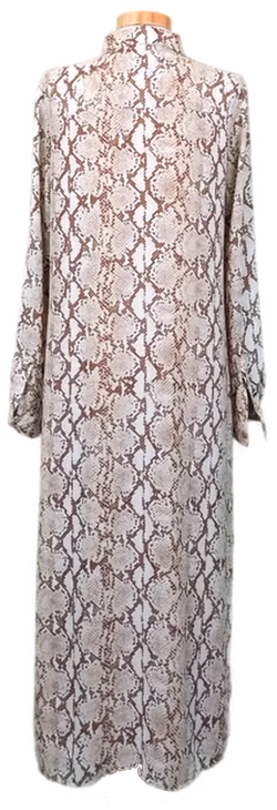 Michael Kors Maxikleid schlangenoptik braun/beige Gr. XS – Vorschau 2