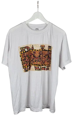 Bali Herren T-Shirt, weiß - Gr. XL  - Bild 1