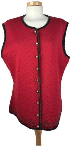 H.Moser - Damen Trachten Strickweste - Gr. 48 – Vorschau 1