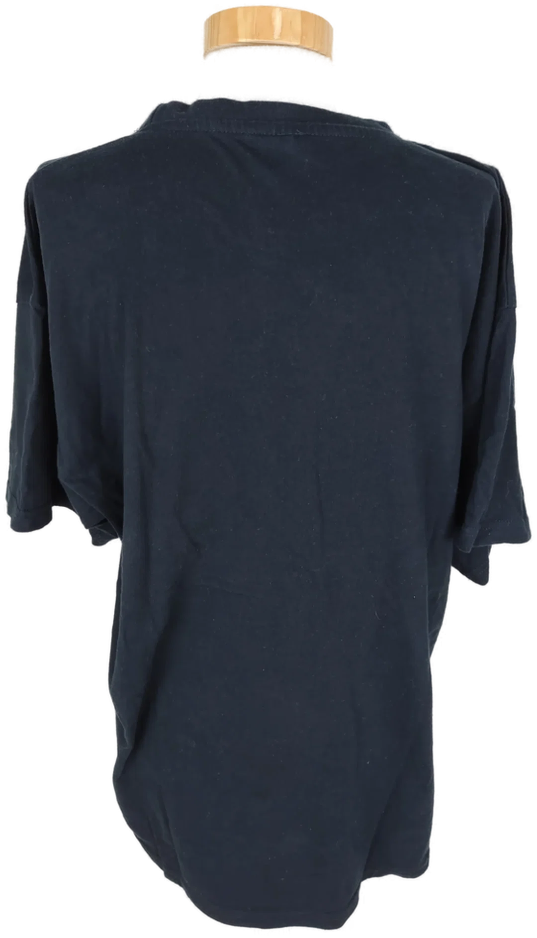 T-Shirt "B&C", kurzarm mit Rundhalsausschnitt, dunkelblau mit Aufdruck, Größe XL – Bild 3