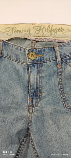 Tommy Hilfiger Damen Jeans Gr.36 Baumwolle | Casual-Chic - Bild 4