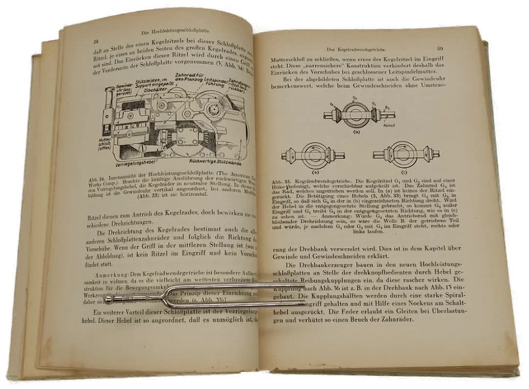Buch Praktikum der Werkzeug- Maschinen Band 1 und 2 von Henry D. Burghardt – Bild 4