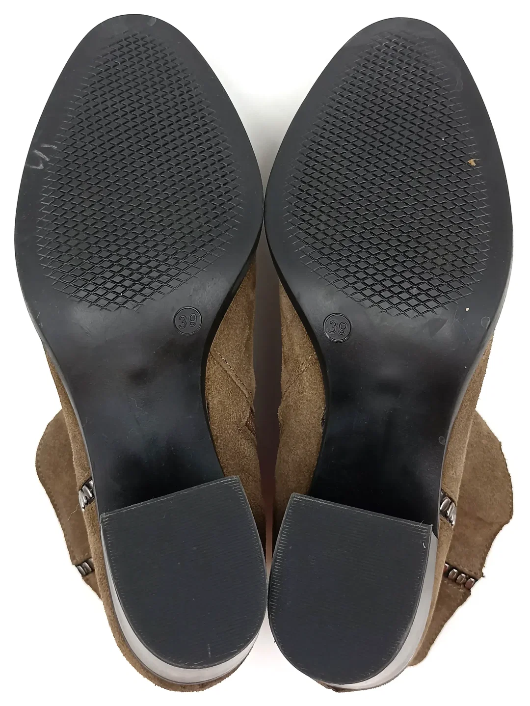 Benvenuti Wildlederstiefel Damen braun Gr. 39 – Bild 4