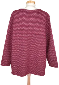 Walbusch Damen Bluse weinrot - 3XL/48 - Bild 2