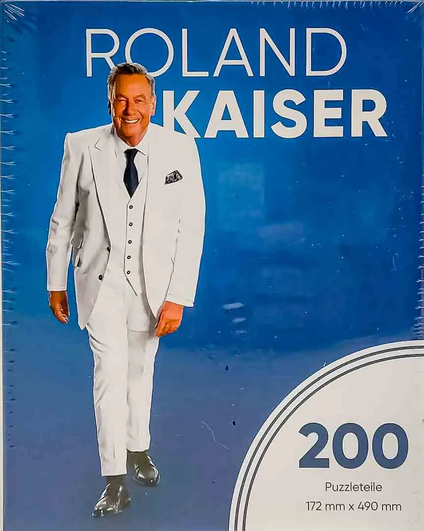 Roland Kaiser Fan-Holz-Puzzle – 200 Teile Schlager-Spaß - Bild 4