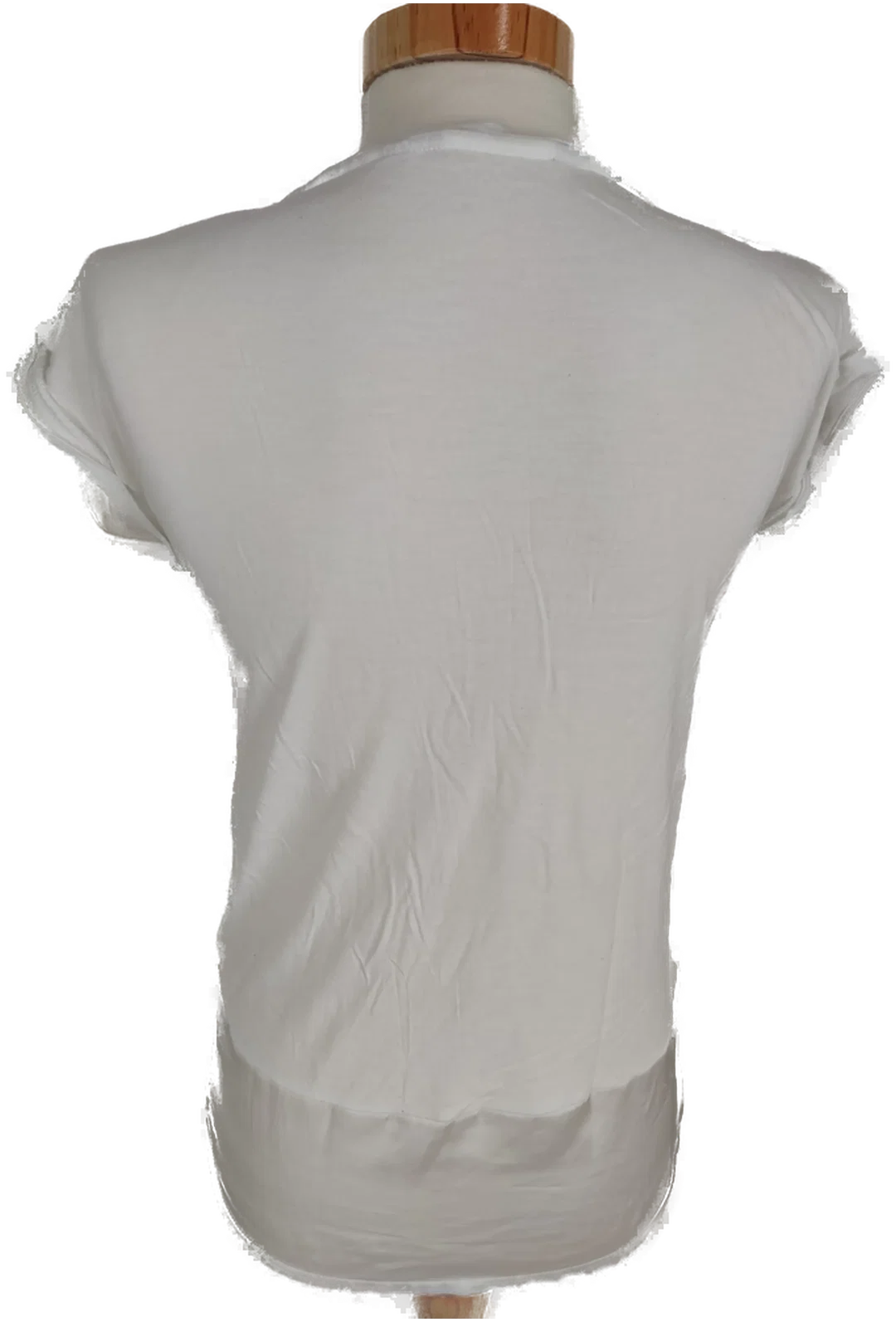 T-Shirt, "Garcia Jeans", kurzarm mit Rundhalsausschnitt, weiß, Größe 158/164 – Bild 3
