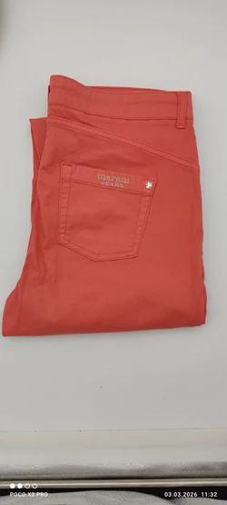 Marani Damenhose Sonstige Unifarben Gr. 44 | Einmaliges Unikat - Bild 4