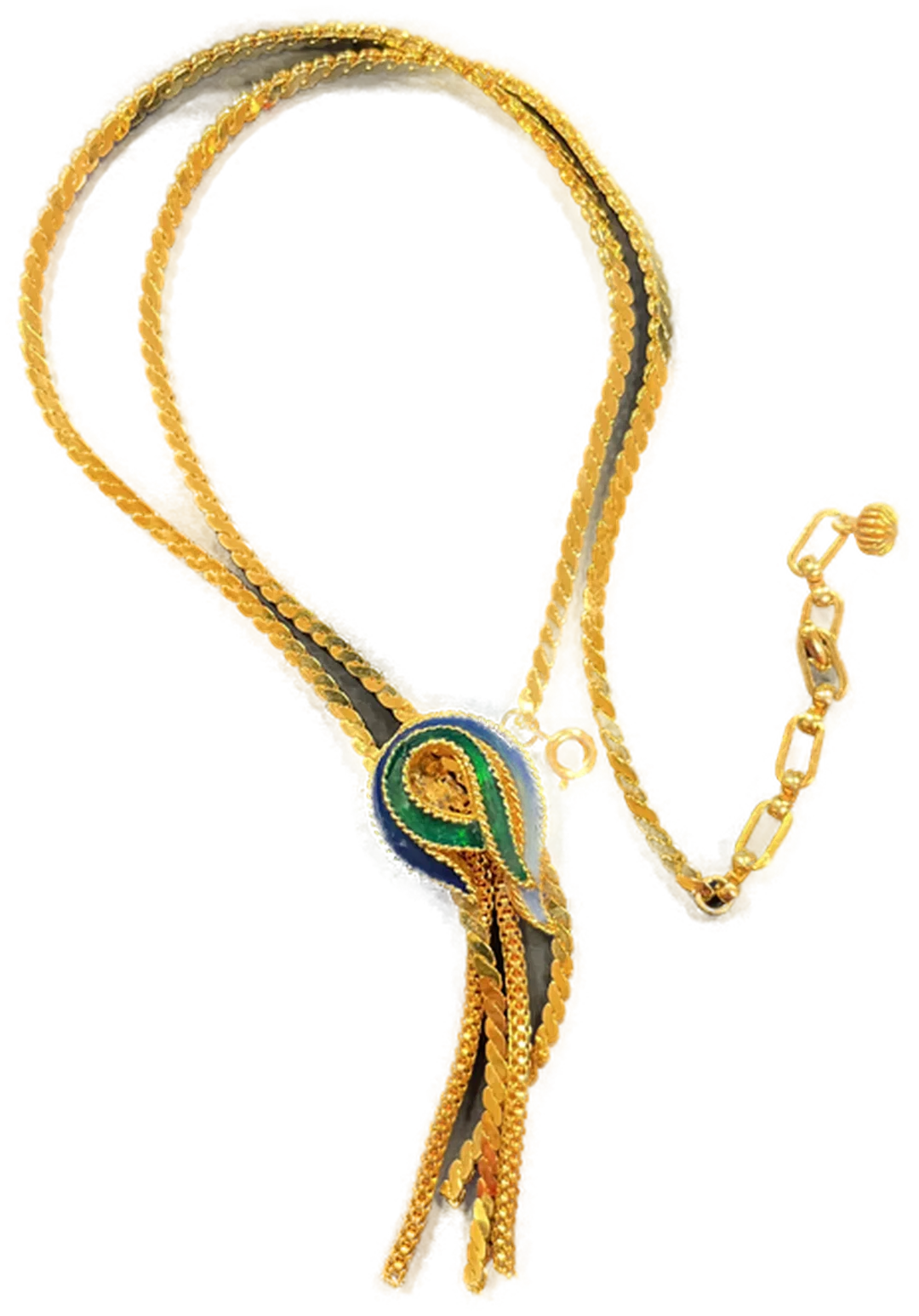 Goldkette Modeschmuck 50cm – Bild 1