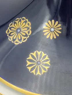 Porzellan Zuckerdose Echt Kobalt & Gold  | Aus Thüringischen Manufaktur - Bild 8