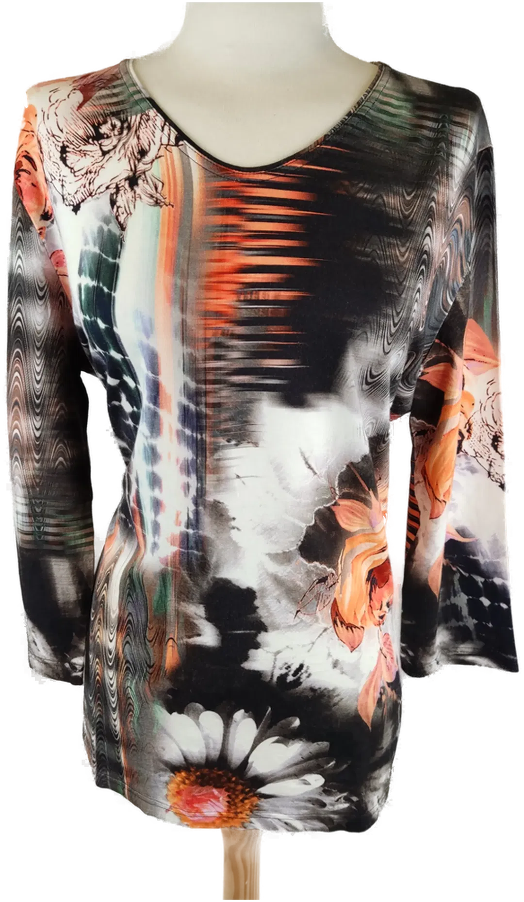 FLAMM Damen Pullover Mehrfarbig -  L/40 - Bild 1