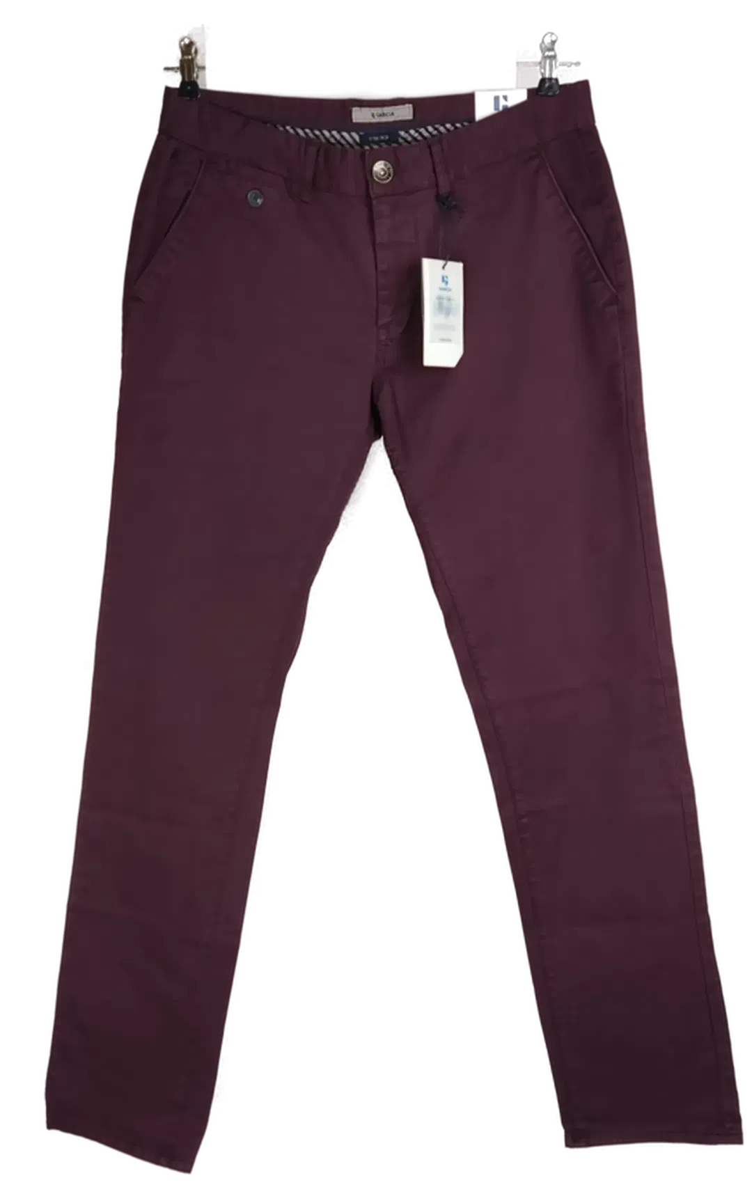 Garcia Herren Hose weinrot - 32/34 - Bild 1
