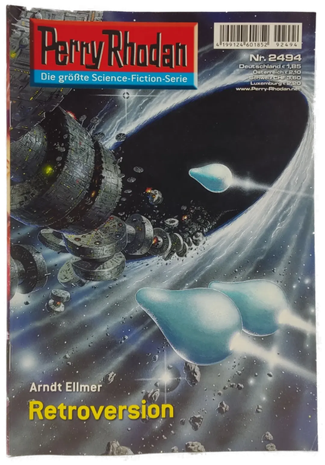 Romanheft Perry Rhodan Retroversion Erstauflage Nr. 2494 - Bild 1