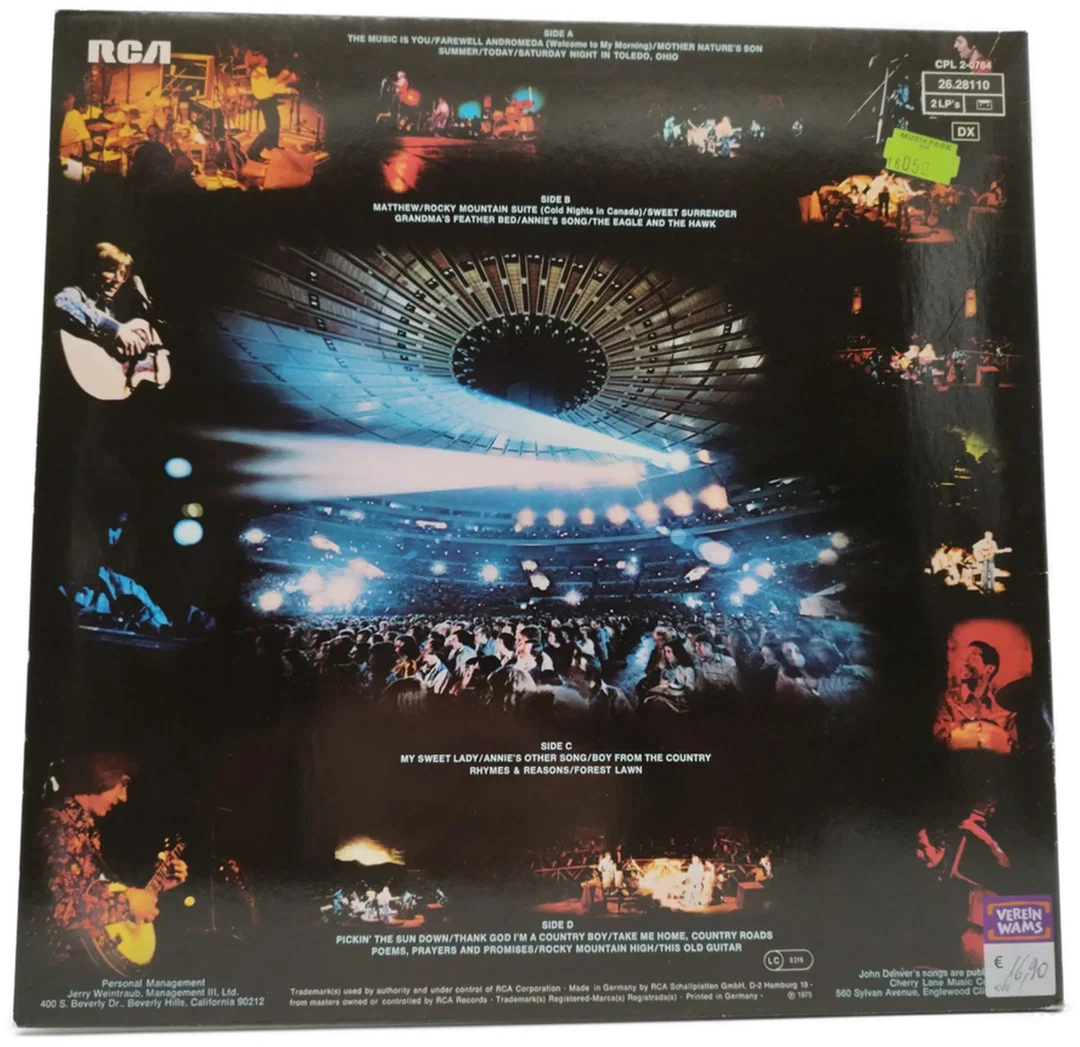 An Evening With JOHN DENVER - Schallplatten SET – Bild 3