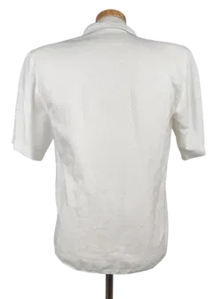 Vintage J. Leopold Damen Bluse, weiß - Gr. XL  - Bild 4