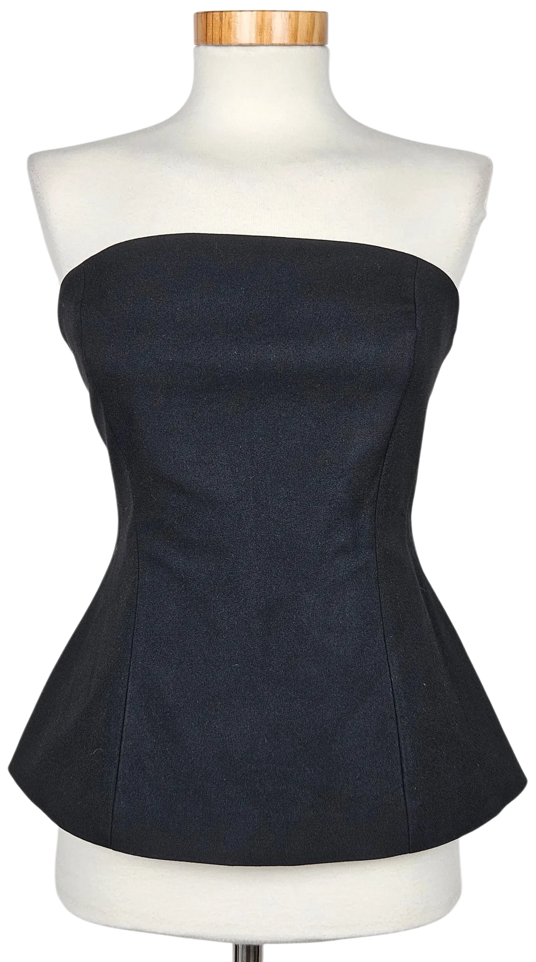ZARA Damen Top, schwarz - Gr. M - Bild 1