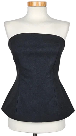 ZARA Damen Top, schwarz - Gr. M - Bild 1