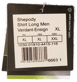 Outdoor-Hemd Mammut XL Mischfaser | Ungetragenes Unikat - Bild 2