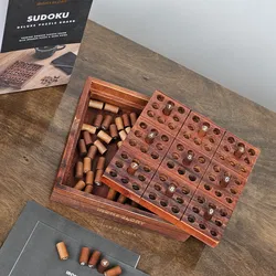 Deluxe Sudoku aus Holz - Gesellschaftsspiel - Iron & Glory - Bild 8