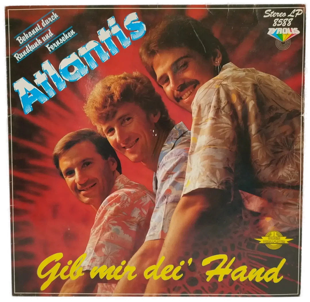 LP, Atlantis, Gib mir Dei` Hand, Schlager  - Bild 2