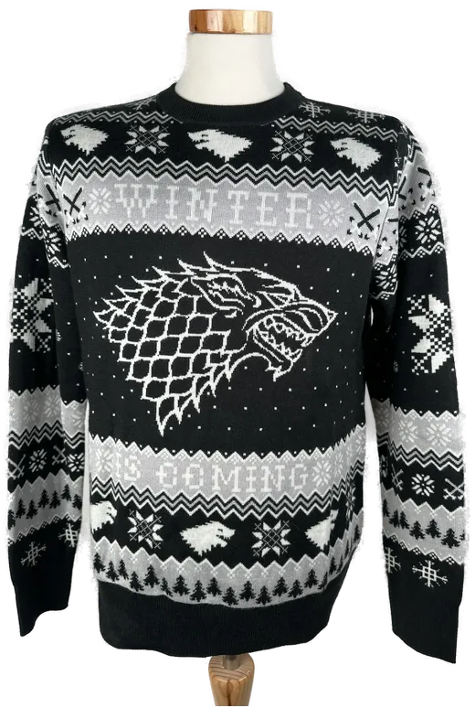 Game of Thrones - Herren Weihnachtspullover - Gr. M – Bild 1