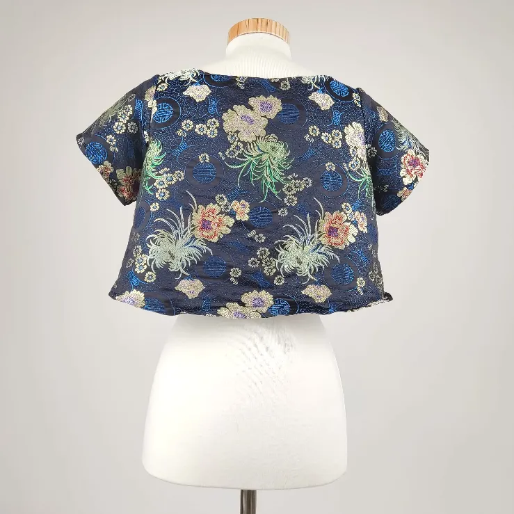 Gina Seoul Damen Top, blau - Gr. XS/34 – Bild 3