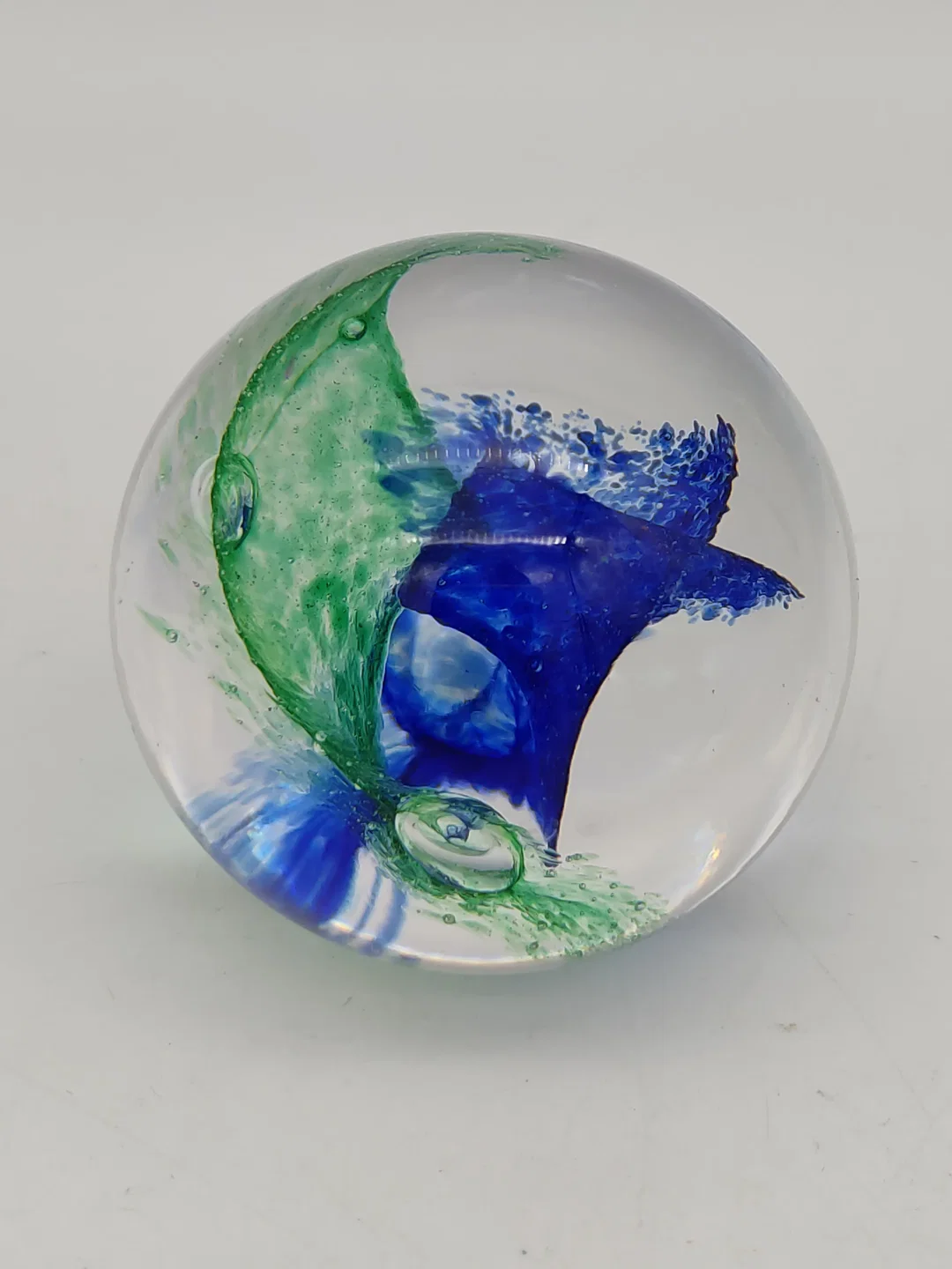 Vintage Briefbeschwerer aus Glas  - Bild 1