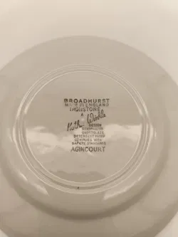 5 Teller, England, vintage, midcentury - Bild 3