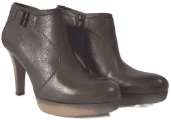 LP Damen Ankle Boots, braun - Gr. 39 - Bild 3