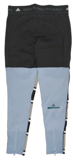 Adidas by Stella McCartney Leggings, schwarz/blau - Gr. M  - Bild 2
