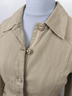 H&M, Leinenjacke, Blazer, Gr. 38 - Bild 3