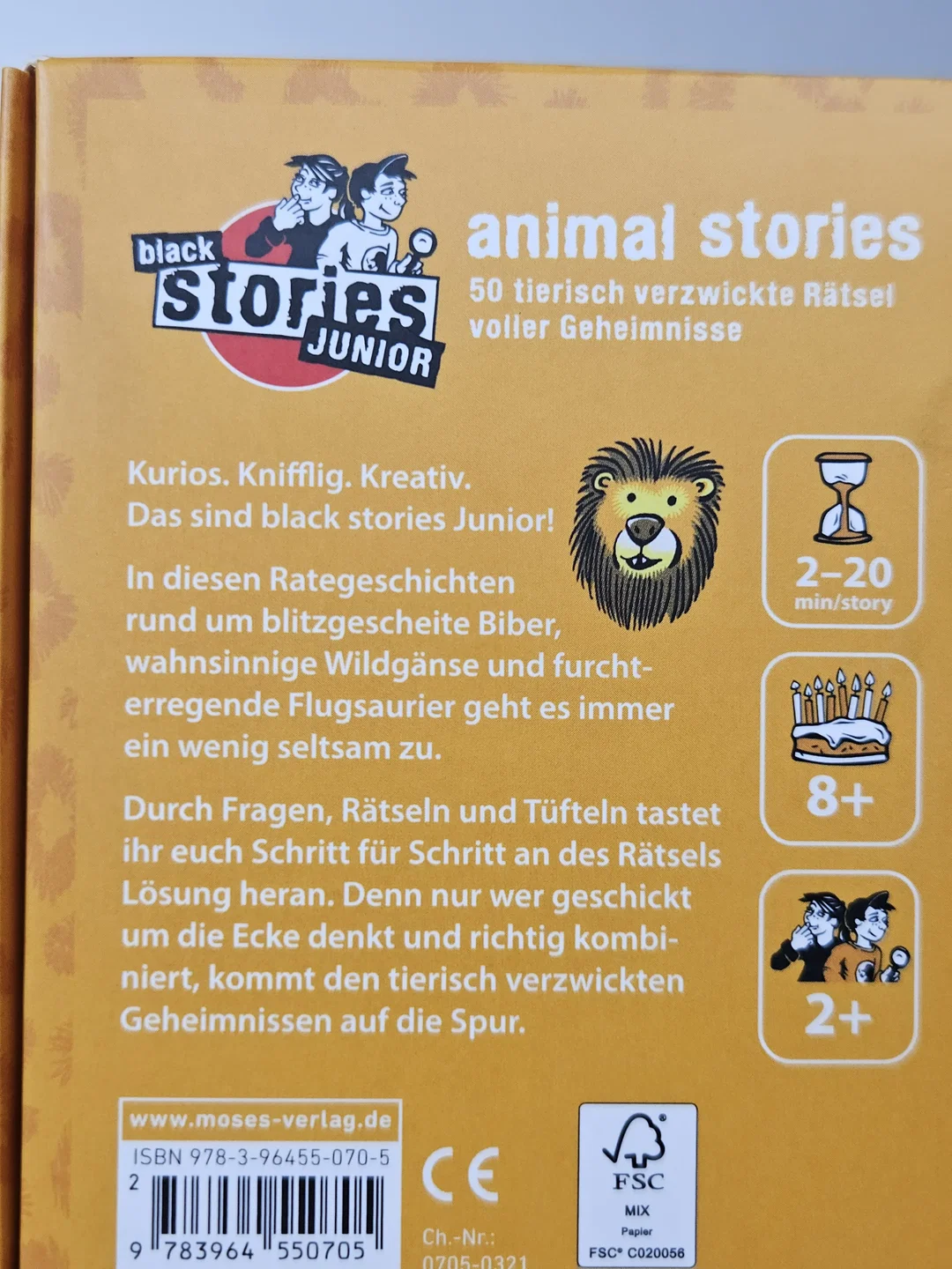 Animal Stories- Gesellschaftsspiele - Moses – Bild 4